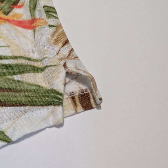 J. Jill Love Linen Tropical Print Sleeveless Tank Top, Size S - Picture 7 of 13